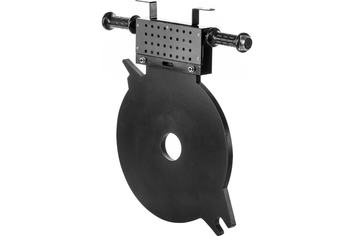 High Torque Electric Pipe Facer Front View - Precision Blades